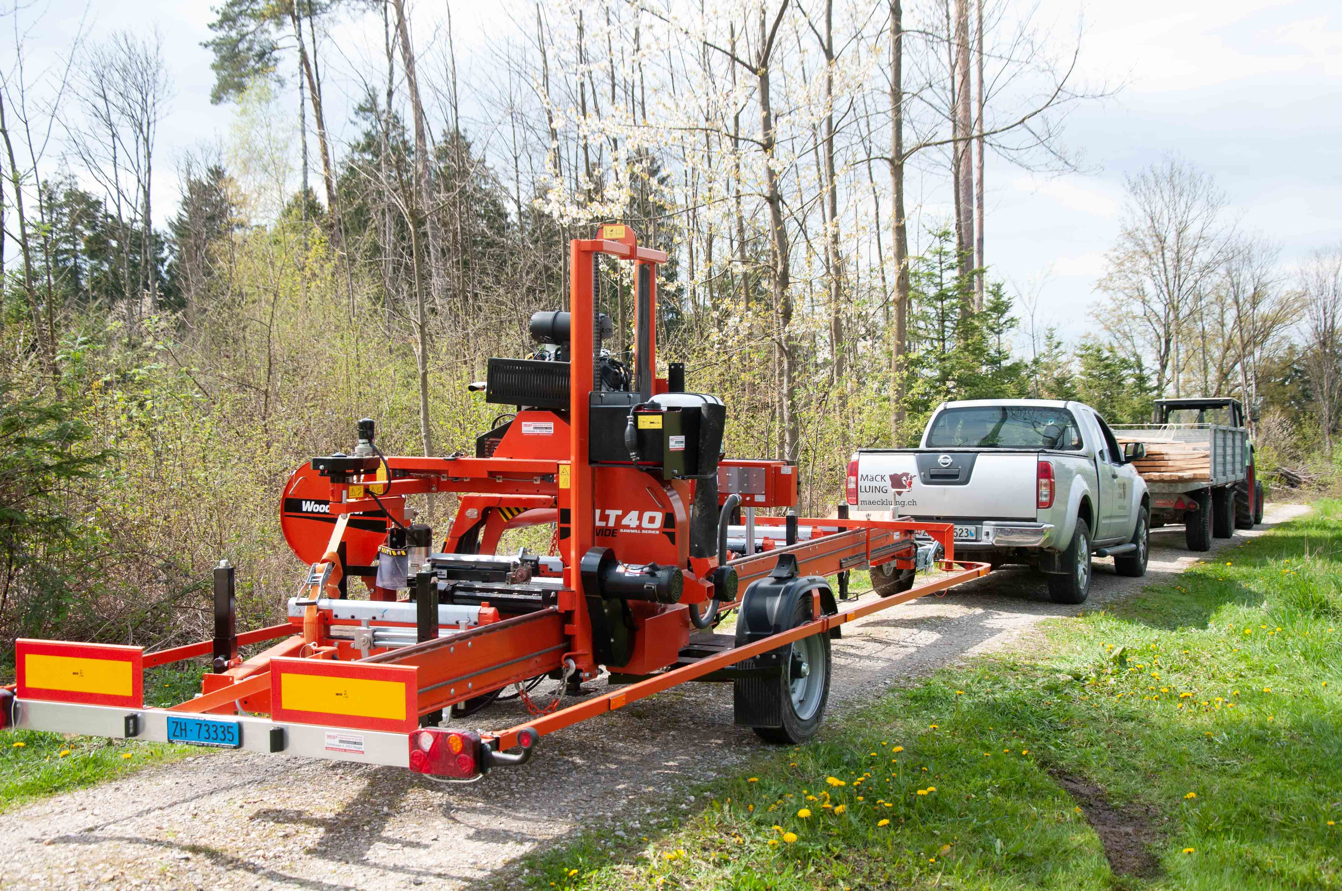 Anhänger Woodmizer
